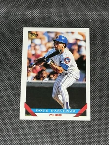 Doug Dascenzo Chicago Cubs 1993 Topps Signed Auto Card #211 ~ COA - Picture 1 of 3