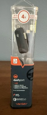 Ventev Dashport rq1300 Car Charger A-C cable For Android NIB - Image 1 of 4