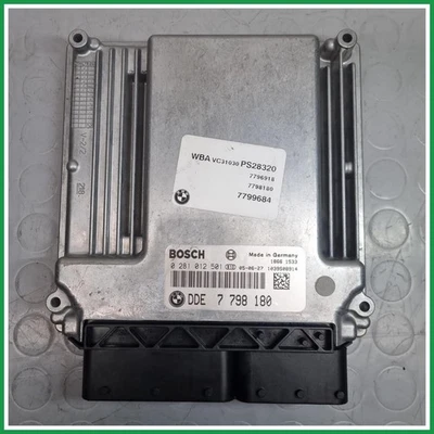 Centralina Iniezione Bosch 0281012501 Bmw Serie 3 E90 Berlina DDE 7798180 2005 2 - Immagine 1 di 4