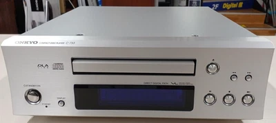ONKYO C-733 INTEC System CD CD-R AC 100V Audio Player Silver AC100V 50Hz/60Hz - Image 1 of 4