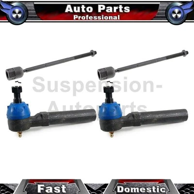 Концы переднего внутреннего, внешнего рулевого анкерного стержня Mevotech подходят для Ford Mustang 2000 2001 годов выпуска - Изображение 1 из 4