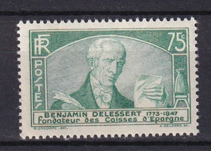 Francia 1935 Yvert 303 Delessert MNH VF (GX) - Imagen 1 de 2