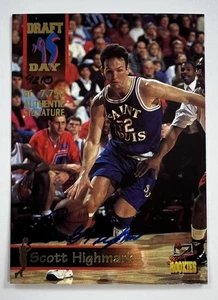 1995 Signature Rookies #44 Scott Highmark Auto 4210/7750 AR92 - Foto 1 di 2