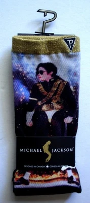 Michael Jackson King of Pop, Pair of Perri's Socks, New - Image 1 of 3
