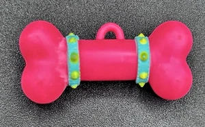 LOL Surprise MGA Ersatz Hundeknochen 2 Zoll Pink Aqua Blau Zubehör Puppe Welpe - Bild 1 von 5