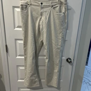 NEU Quick Silver Stretch Denim Jeans Off White Straight Fit Gr. 38X32. (L1) - Bild 1 von 9