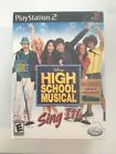 High School Musical: Sing It Bundle (Sony Playstation 2, 2007) - New