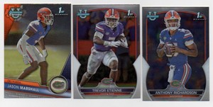 2022 Bowman University Chrome Base #65 Anthony Richardson Florida Gators F17