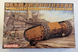 1999 Dragon German Engineers Goliath Demolition Vehicle 1/35 Sealed No 6103 - Picture 1 of 6