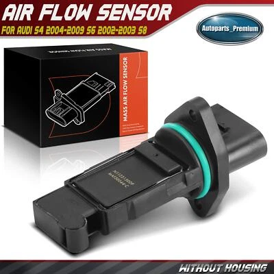 Sensor de flujo de masa de aire sin carcasa para Audi S4 2004-2009 S6 2002-2003 S8 2001-2003 Foto 1 de 4