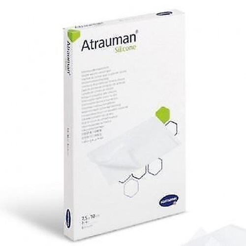 Atrauman Silicone Wound Contact Layer Dressings 7.5cm x 10cm 499561 (x5 ...