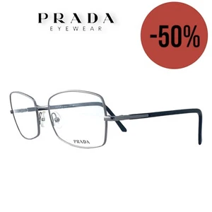 PRADA occhiali da vista VPR 58F 5AV-1O1 54 18 135 eyeglasses Made in Italy CE - Foto 1 di 11