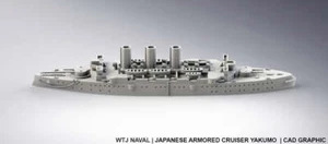 Yakumo - Pre Dreadnought Era - Wargaming - Axis and Allies - Naval Miniature - - Picture 1 of 5