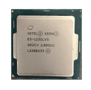 Intel Xeon E3-1235L V5 LGA 1151 CPU processor 2GHz SR2CV 8MB 4 core 4 thread 25W