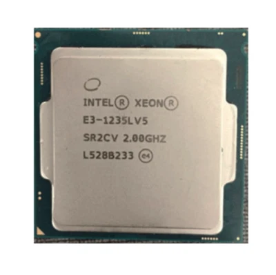 Intel Xeon E3-1235L V5 LGA 1151 CPU processor 2GHz SR2CV 8MB 4 core 4 thread 25W - Image 1 of 2