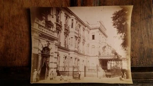 1890'S ANTIQUE ALBUMEN PHOTOGRAPH - SHEPHEARD'S HOTEL CAIRO EGYPT - Picture 1 of 8