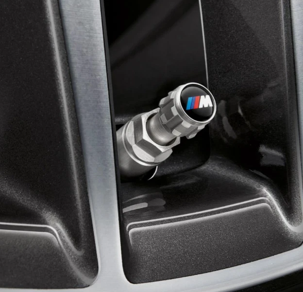BMW M Logo Valve Stem Caps 36122447402 - Image 1 of 1