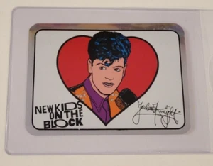 NUOVO KIDS ON THE BLOCK JORDAN KNIGHT ANNI 90 PRISMA DISTRIBUTORE AUTOMATICO STICKER CARD NM - Foto 1 di 3