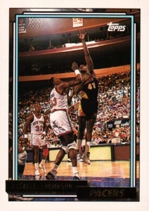 1992-93 Topps Gold #305 - LaSalle Thompson - Indiana Pacers 92-682 - Foto 1 di 2