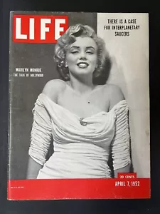 1952 LIFE Magazine ~ MARILYN MONROE ~ No Label - Newsstand Copy ~ Very Nice! - Picture 1 of 5