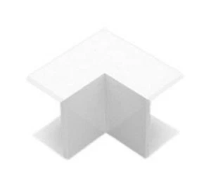 Clipsal 90° INTERNAL ELBOW 40x25mm Base Unit, Mini Duct Fitting, White PVC - Picture 1 of 1