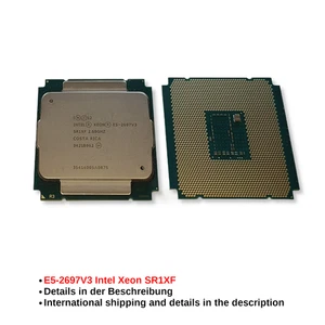 Intel Xeon E5-2697V3 CPU/Procesor LGA 2011-3/FCLGA2011-3 2,60 GHz SR1XF 14-rdzeniowy - Zdjęcie 1 z 2