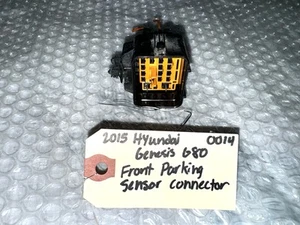 15-16 Hyundai Genesis G80 Front Bumper Parking Sensor DRL Harness Connector OEM - Picture 1 of 8