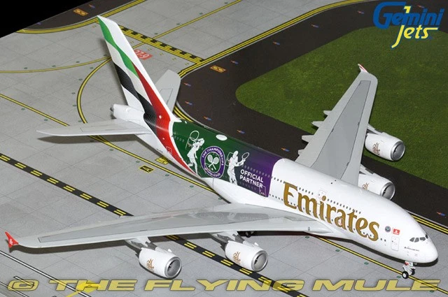 GeminiJets 1:200 A380-800 Emirates Airlines A6-EOE - Image 1 of 1