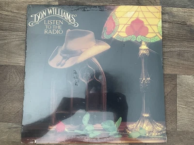 Don Williams  – Listen To The Radio ; 1982 LP FACTORY SEALED 1ST PRESS - Image 1 of 2