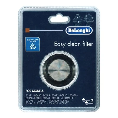 DeLonghi 5513281001 EC680, EC860, Dedica Espresso Machine One 2-Cup Filter  - Image 1 of 2