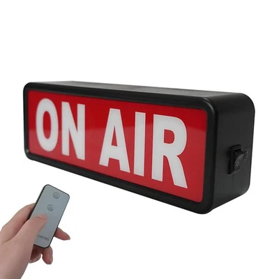 ON AIR Light Sign Recording Sign Studio Warning Signfor (Studio/Home Studio/C... - Image 1 of 4