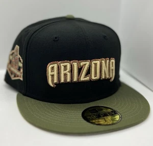 Arizona Diamondbacks 2T “Arizona” Script & 20th Ann. Patch New Era 59fifty 7 1/2 - Picture 1 of 17