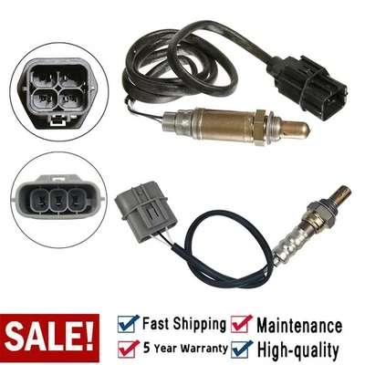 Sensor de oxígeno O2 aguas arriba y aguas abajo 2 piezas para Nissan Sentra L4 2000 2001 1,8 L Foto 1 de 4