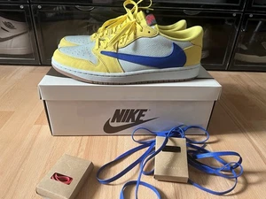 Air Jordan 1 Low OG SP Travis Scott Canary EU45,5 US11,5 - Bild 1 von 9