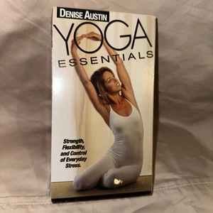 DENISE AUSTIN YOGA ESSENTIALS VHS VIDEOTAPE 1994 NEW AND FACTORY SEALED - Picture 1 of 3