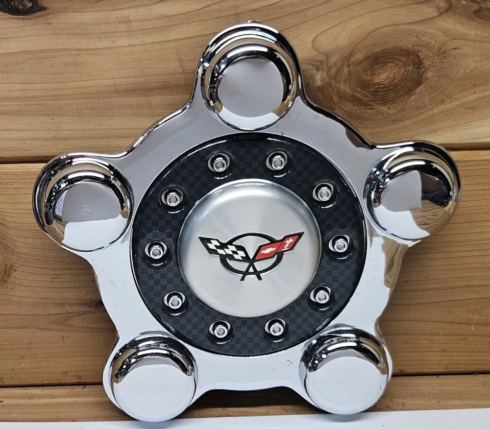 1997 1998 1999 Genuine Corvette C5 Center Wheel Cap 99-505859 OEM 1 - Image 1 of 4