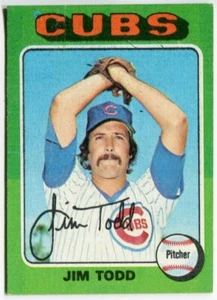 1975 Topps #519 Jim Todd Chicago Cubs - Picture 1 of 2