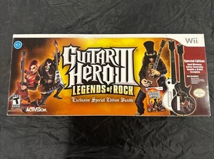 Nintendo Wii Guitar Hero III 3 Exclusive Special Edition Slash Faceplate No Game - Picture 1 of 10