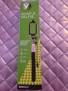 Snap A Selfie Stick Vivitar Black 42 In Extension - Picture 1 of 2