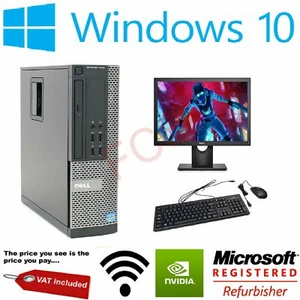 ULTRA FAST Gaming PC Bundle Intel Core i5 2400 16GB 1TB Windows 10 2GB GT710  - Picture 1 of 6