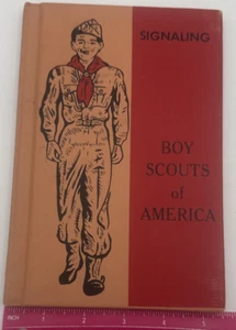 1966 BSA Signaling Merit Badge Book – Boy Scouts of America Manual Vtg - Picture 1 of 5