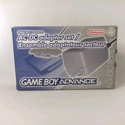 Nintendo Game Boy Advance AC Adapter Set_ EUR_ PAL_ Original_ New/Unopened - Immagine 1 di 4