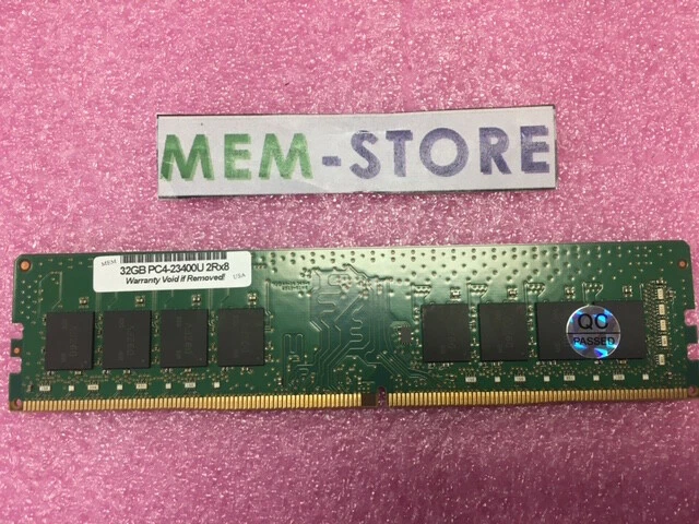 32GB DDR4-2933 PC4-23400U 2Rx8 UDIMM RAM Memory for Dell xps 8940 - Image 1 of 1