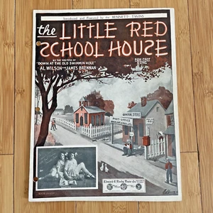 Vintage Sheet Music - In The Little Red School House - 1922 Fox Trot Song - Picture 1 of 7