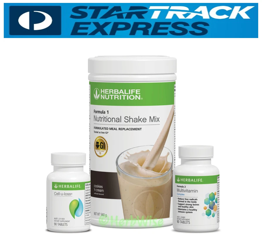 Herbalife Shape Up Pack (4 Flavors) - AU Free Express Postage - image 1 of 1