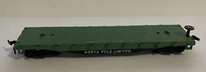 HO Scale Flat Car North Pole Limited - Picture 1 of 5