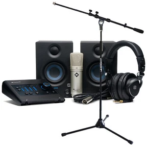 Presonus Quantum ES Ultimate Bundle Set de grabación con soporte de micrófono keepdrum - Imagen 1 de 9