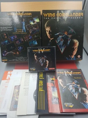 Wing Commander IV The Price Of Freedom Big Box + Wing Commander 3 discs only - Image 1 of 4