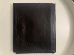 Einzigartiges weiches Leder Tablet oder Skizzenblock Portfolio passt 9"x7" braun Made in USA - Bild 1 von 6