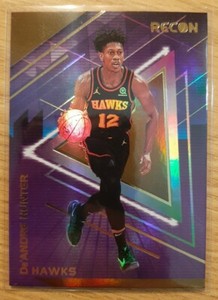 2020-21 PANINI RECON HOLO BRONZE DE'ANDRE HUNTER #47 ATLANTA HAWKS